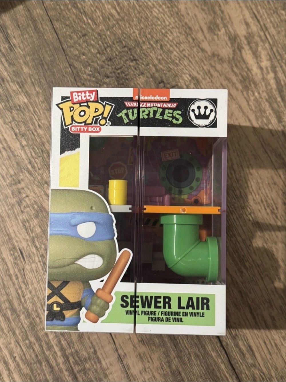 Funko Bitty Pop! Teenage Mutant Ninja Turtles Sewer Lair — Green, Orange, Blue